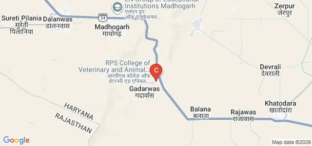 RPS Degree College, Mahendergarh Map