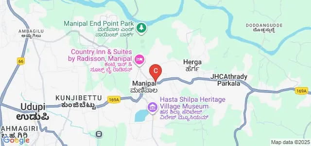 Welcomgroup Graduate School of Hotel Administration, Manipal University, Manipal Map