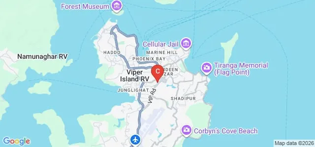 Tagore Government College of Education, Port Blair Map