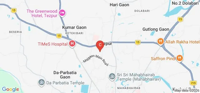 Government College of Teacher Education, Tezpur Map