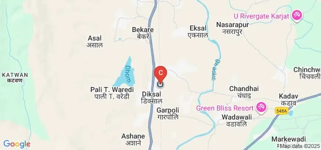 Dr NY Tasgaonkar Institute of Physiotherapy, Karjat Map