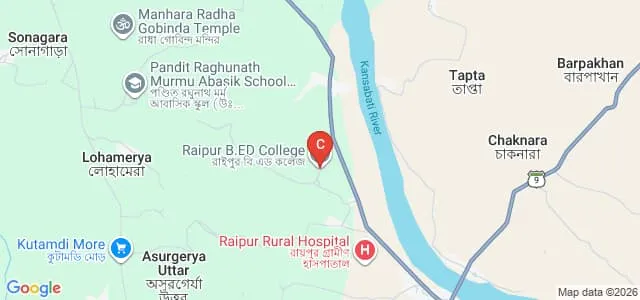 Raipur B Ed College, Bankura Map