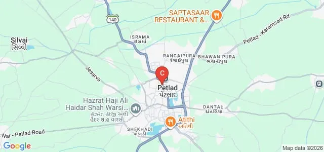 Dharmaj College of Education, Anand Map