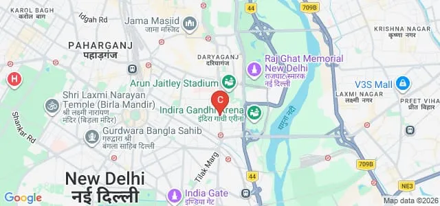 Maulana Azad Medical College, New Delhi Map