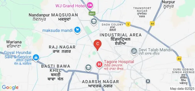 Dayanand Ayurvedic College Hospital and Pharmacy, Jalandhar Map