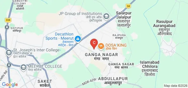 Translam College of Education, Meerut Map