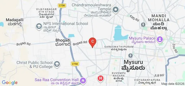 Maurya Institute of Allied Health Sciences, Mysuru Map