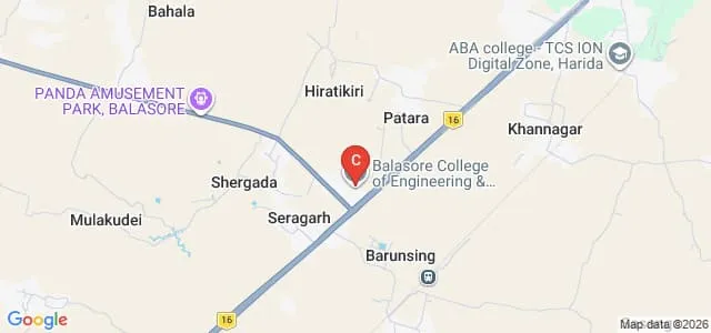 Nityananda College of Pharmacy, Balasore Map
