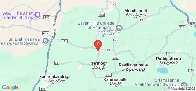 Wings Business School, Tirupati Map