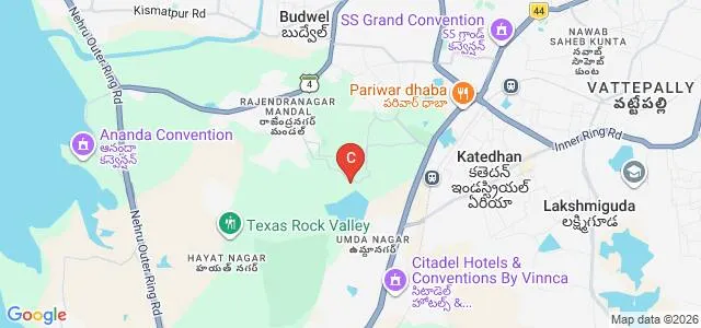 National Institute of Agricultural Extension Management, Hyderabad Map