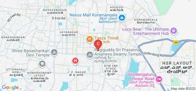 Sahakari Vidya Kendra Polytechnic, Bangalore Map