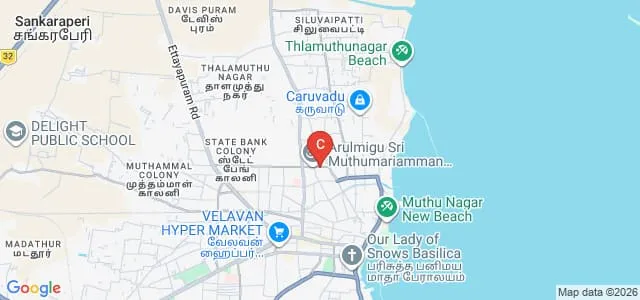 St Thomas College of Education, Thoothukudi Map
