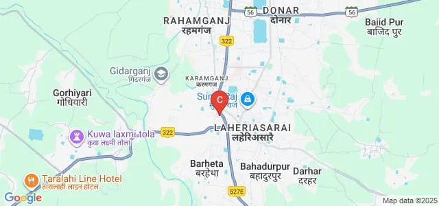 Dr Yadubir Sinha Homoeopathic Medical College and Hospital, Darbhanga Map