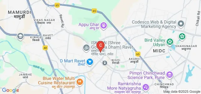 S B Patil Institute of Management, Pune Map