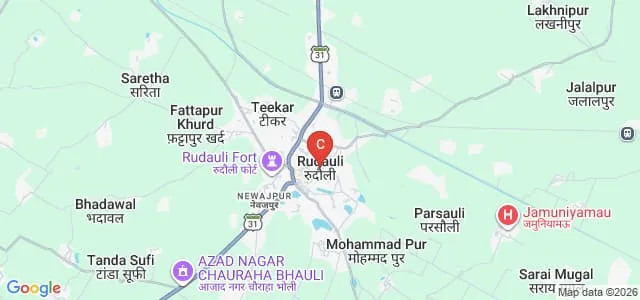Shaym Narayan Urmila Girls Teacher Training College, Faizabad Map