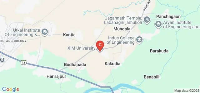 School of Liberal Arts, XIM University, Bhubaneswar Map
