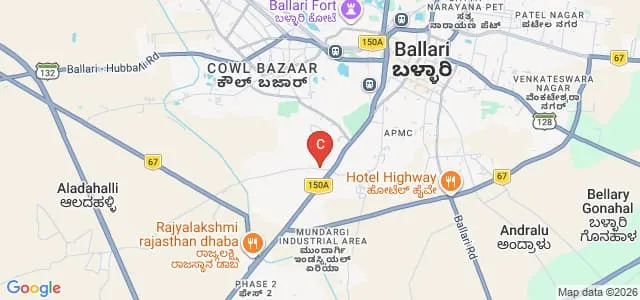 Sharabheswara College of Education, Ballari Map
