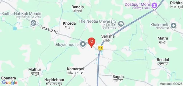 Shishuram Das College, South 24 Parganas Map