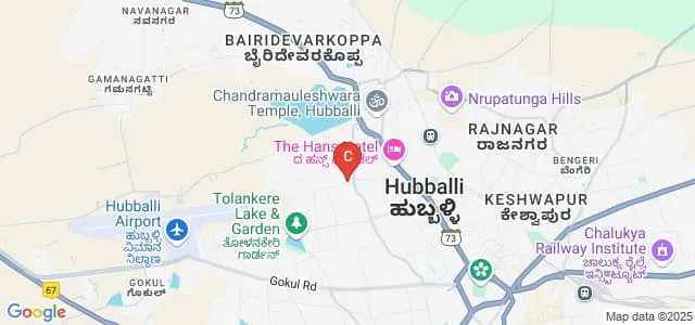 Global College of Management IT and Commerce, Hubli Map