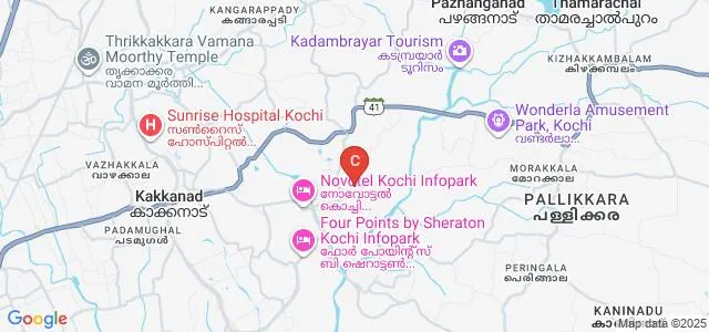 Mar Thoma School of Management Studies, Kochi Map