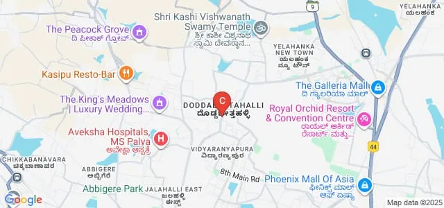 PMS College of Nursing, Bengaluru Map