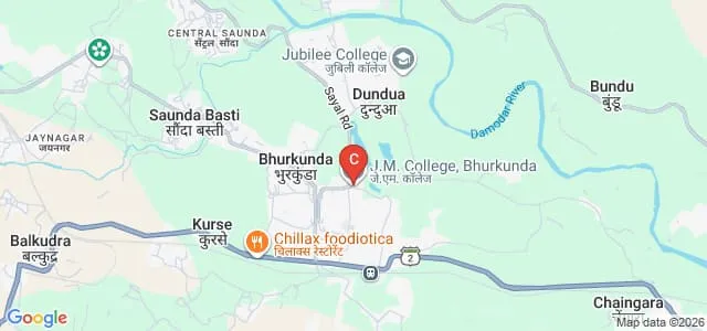 JM College, Bhurkunda Map
