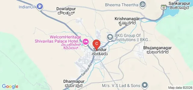 Smt Lakshmi S Nanavate B Ed College, Ballari Map
