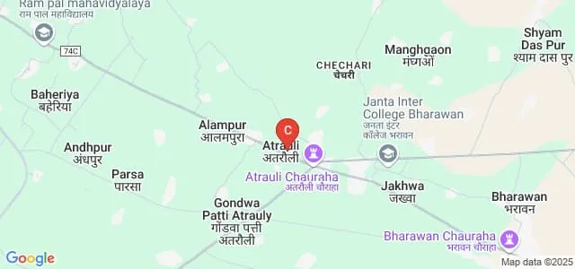 Shahajade Singh Mahavidyalaya, Hardoi Map