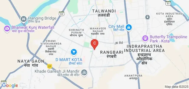 Maharshi Gautam Teachers Training College, Kota Map