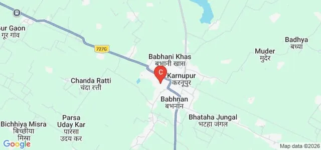 Acharya Narendra Deo Kisan PG College, Gonda Map