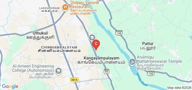 RD College of Education, Erode Map
