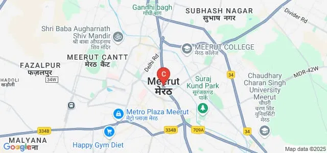 VIT College of Education, Meerut Map
