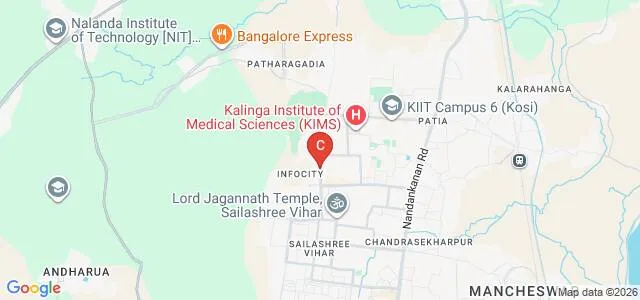 MITS School of Biotechnology, Bhubaneswar Map