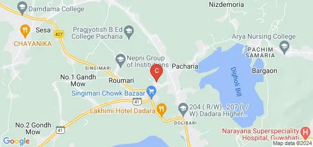 Pub Bongsor College, Kamrup Map