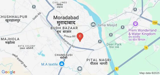 Maharaja Harishchandra Degree College, Moradabad Map
