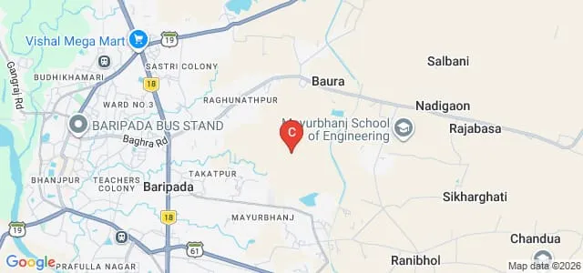 Mayurbhanj College of Accountancy and Management, Mayurbhanj Map
