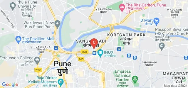National Institute of Naturopathy, Pune Map