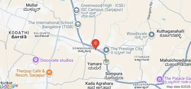 International School of Management Excellence, Bangalore Map