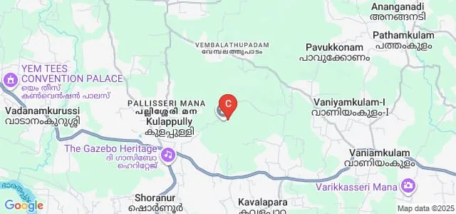 Al-Ameen Law College, Palakkad Map