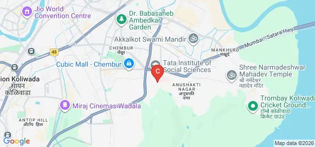 Tata Institute of Social Sciences, School of Vocational Education, Mumbai Map