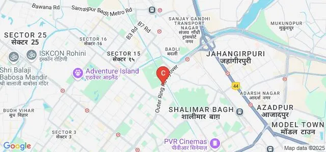 Delhi School of Business, Delhi Map