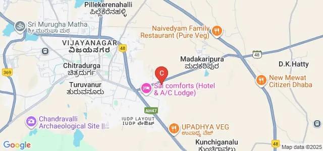 Gnana Vikas Polytechnic, Chitradurga Map
