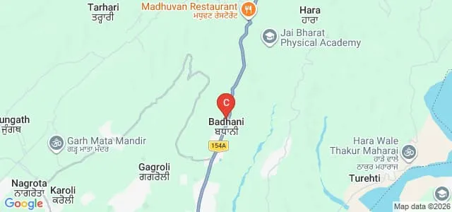 Sri Sai Polytechnic College, Badhani Map