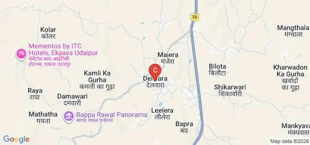 Maha Balidani Panna Dhaya Mahila Shikshak Parikshan Mahavidyalaya, Rajsamand Map