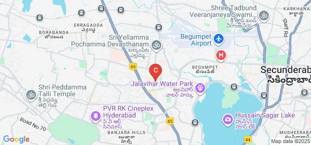 Priyadarshini College of Business Management, Hyderabad Map