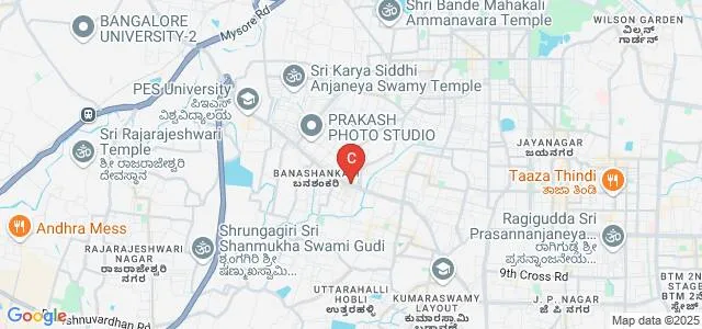 Sidvin School of Business Management, Bangalore Map