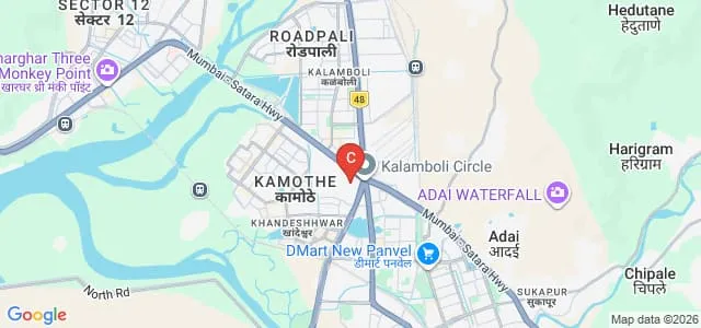 MGM Nursing College, Navi Mumbai Map