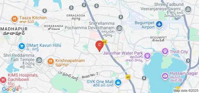 Smt Durgabai Deshmukh Womens Technical Training Institute, Hyderabad Map