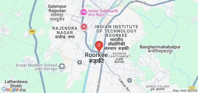 Bishamber Sahai B Ed and B P Ed Institute, Roorkee Map