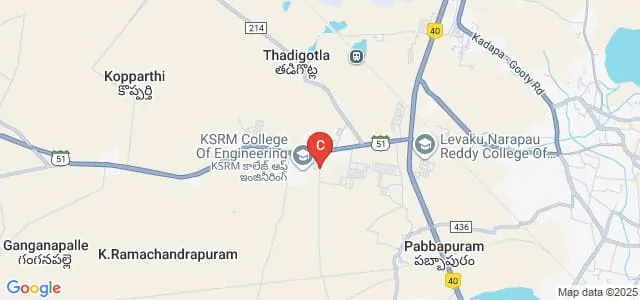 Sri Venkateswara Institute of Science and Technology, Kadapa Map